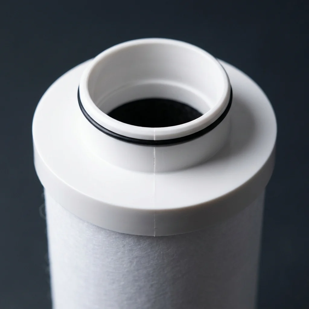The outlet collar and its O-ring