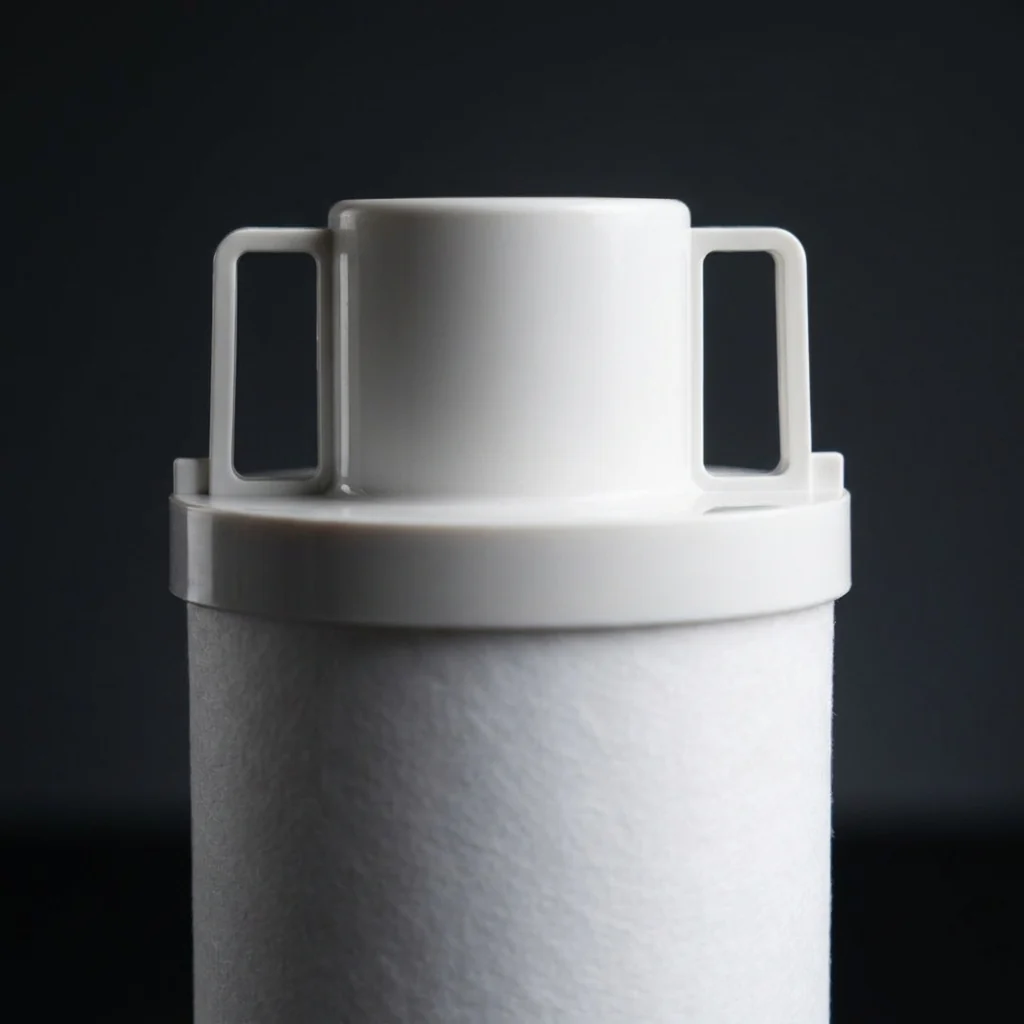 The two lifting handles on the cap